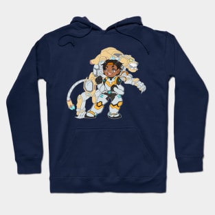 Voltron Yellow Lion Hunk Hoodie